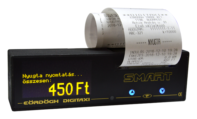 Digitaxi Smart Taxióra